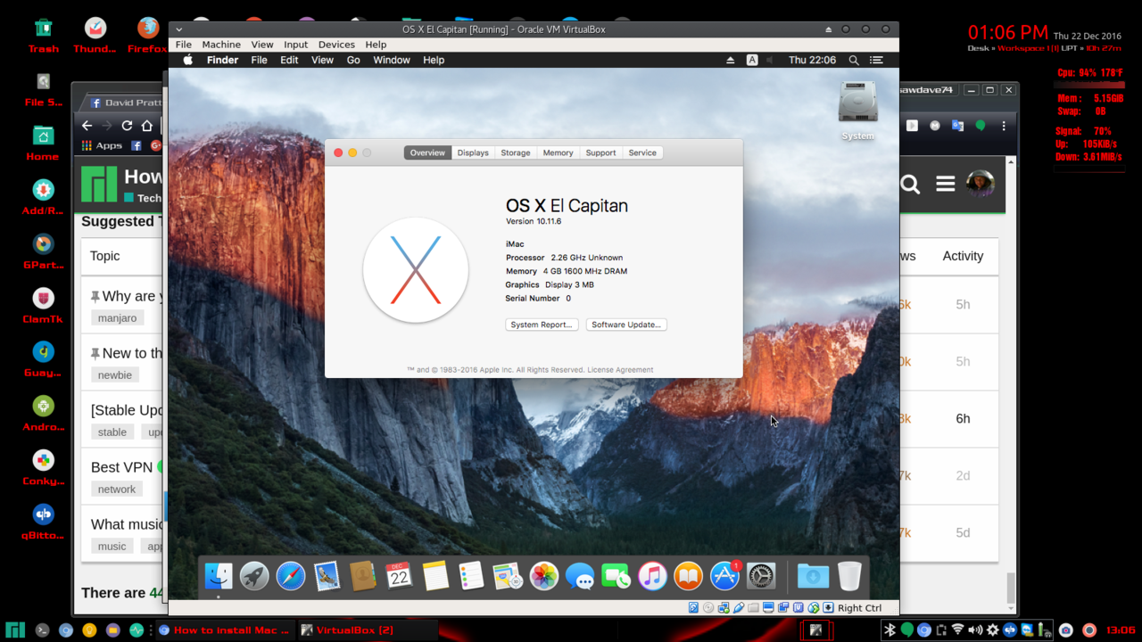 Mac OS X El Capitan 10.11.1 (15B42) InstallESD
